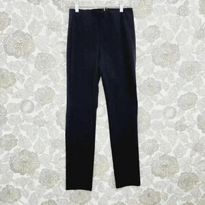 Theory Womens Black Becker Dress Pants Size 2 Polyester & Elastane